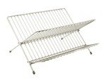 Holds up to 20 plates and can be folded up and stored in a compact space.